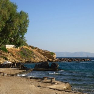 Land for sale 10 minutes on foot from the port of Souvala Aigina Island, Greece