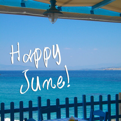 Happy June at Souvala, Aegina island, Greece