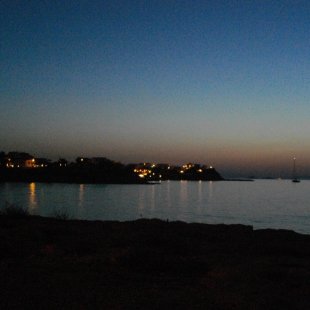 Quiet evening at Souvala, Aigina Island, Greece