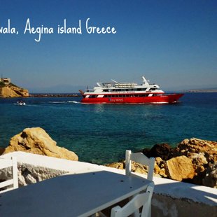 Fast boat "Alexandros"! the easy &amp; fast way to Souvala, Aigina island GR