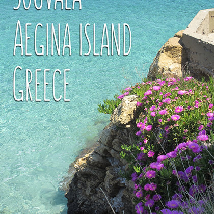 May 2018 at Loutra beach, Souvala, Aegina island, Greece