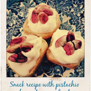 easy to make and very tasty snack with pistachio of Aegina