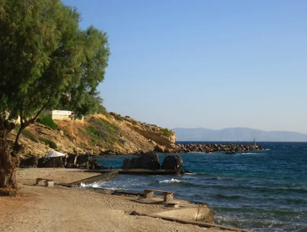 Land for sale 10 minutes on foot from the port of Souvala Aigina Island, Greece