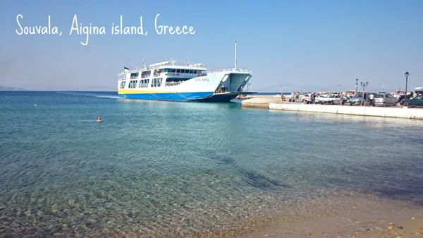 "Osios David" the Ferry from Pireas (the main port of Greece) to Souvala, Aegina island