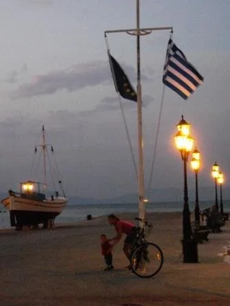 The fishing port of Souvala always welcoming